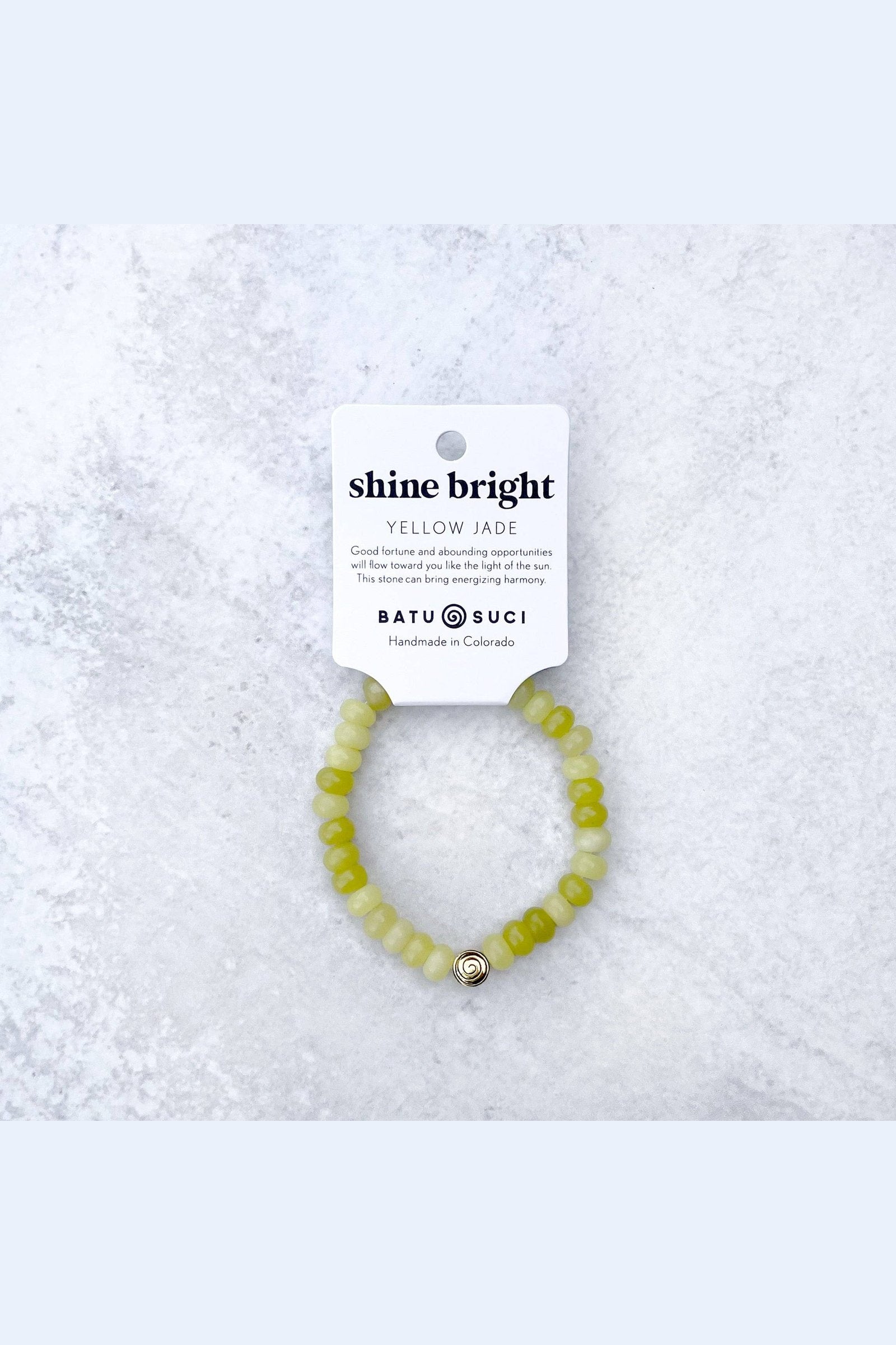 Batu Suci - Shine Bright Rondelle Bracelet