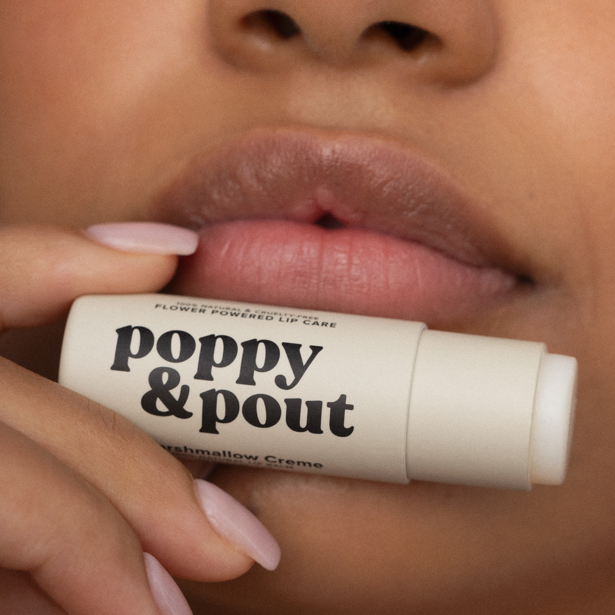 Poppy & Pout - Lip Balm, Marshmallow Creme