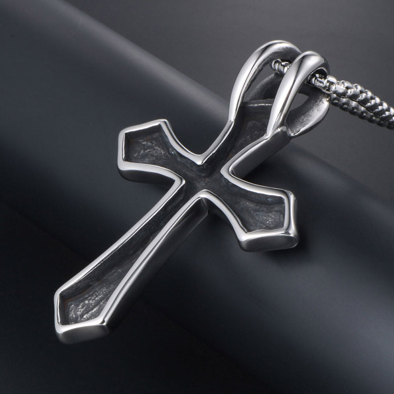 Men's Titanium Steel Punk Retro Personality Casting Pendants