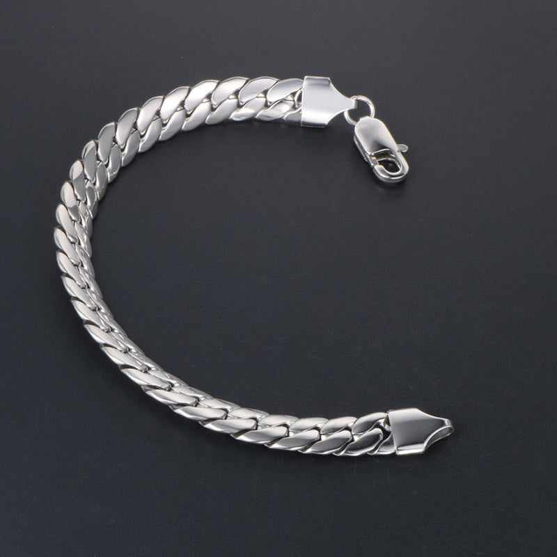 Men's Stainless Steel Fashion Simple Ultra Bracelet