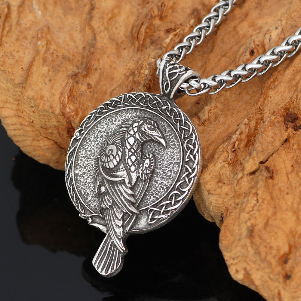 Women's & Men's Viking Logo Crow Vintage For Trendy Sweater Pendants
