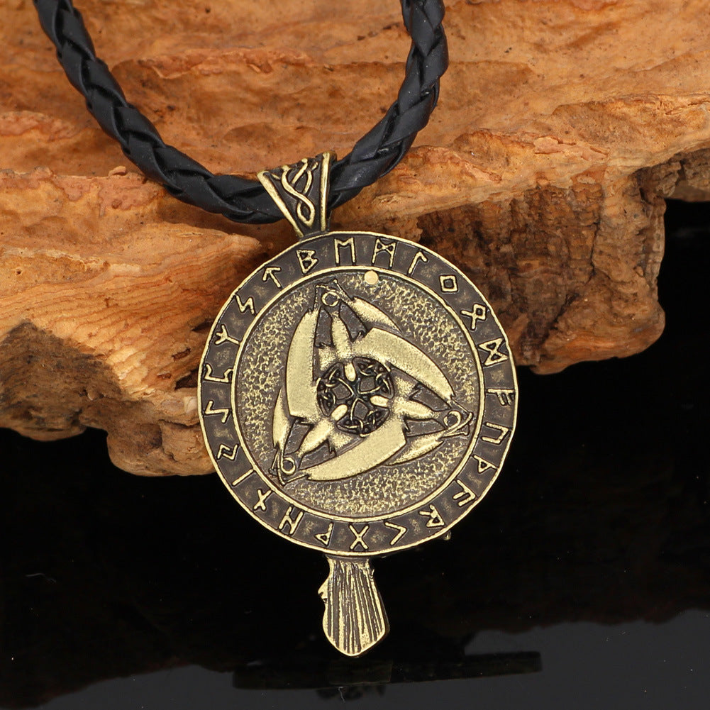 Women's & Men's Viking Logo Crow Vintage For Trendy Sweater Pendants