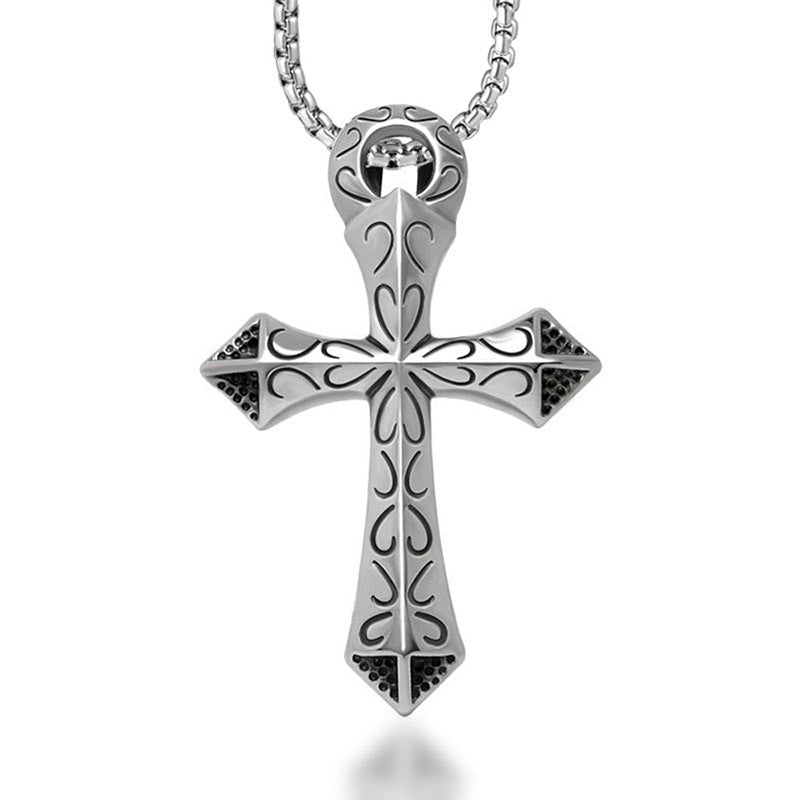 Men's Titanium Steel Punk Retro Personality Casting Pendants