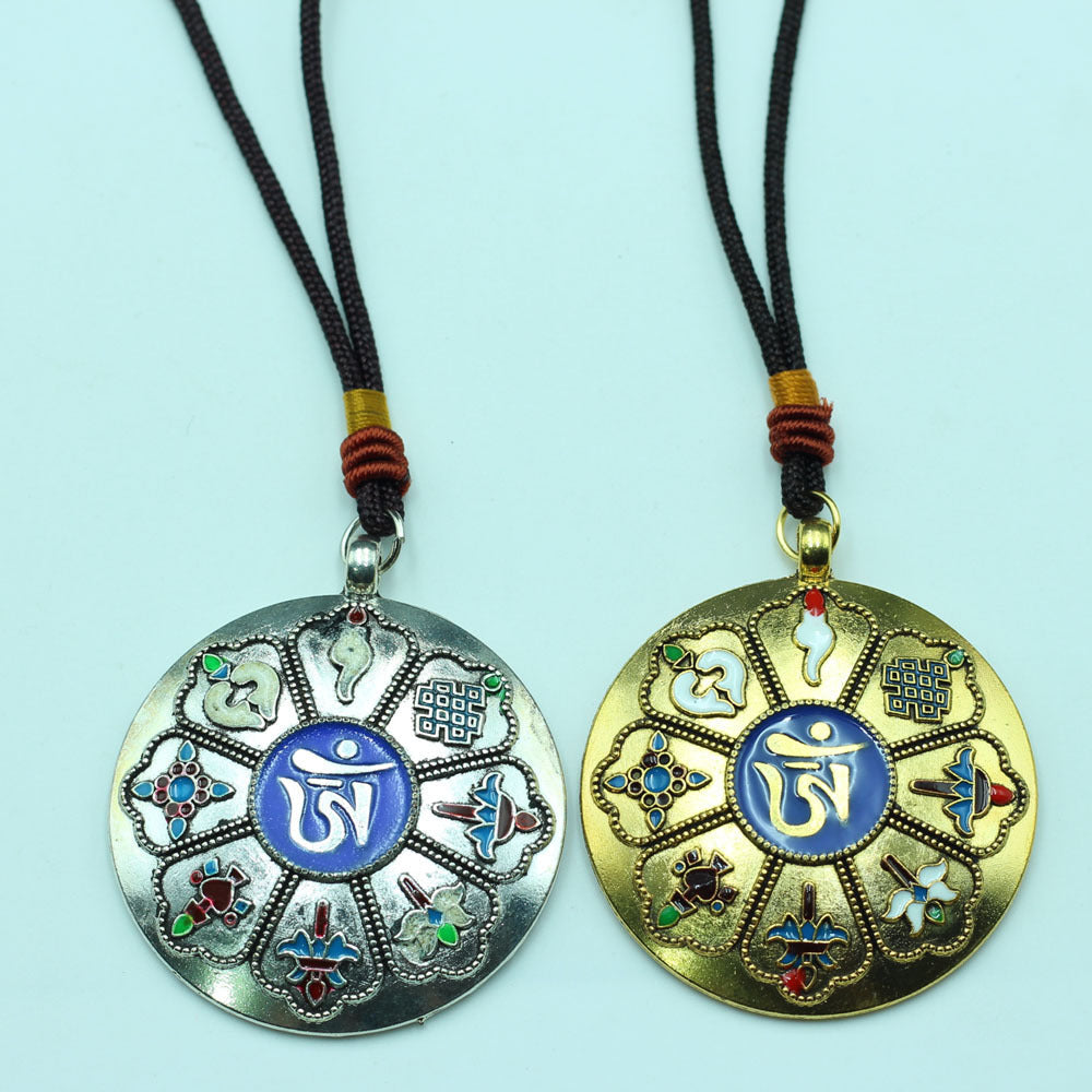 Ethnic Style Bags Tag Twee Zodiac Eight Treasures Protective Talisman Pendants