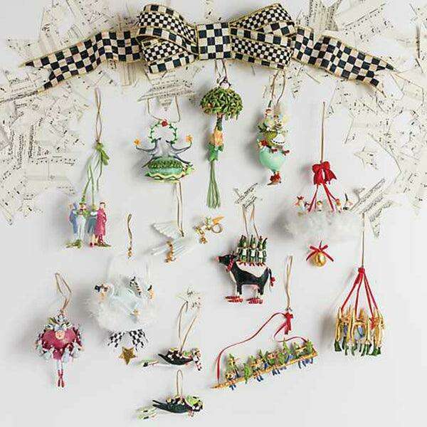 12 Days 9 Drummers Drumming Ornament by Patience Brewster