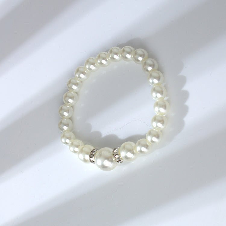 New Trendy Popular Diamond Rhinestone Pearl Bracelets