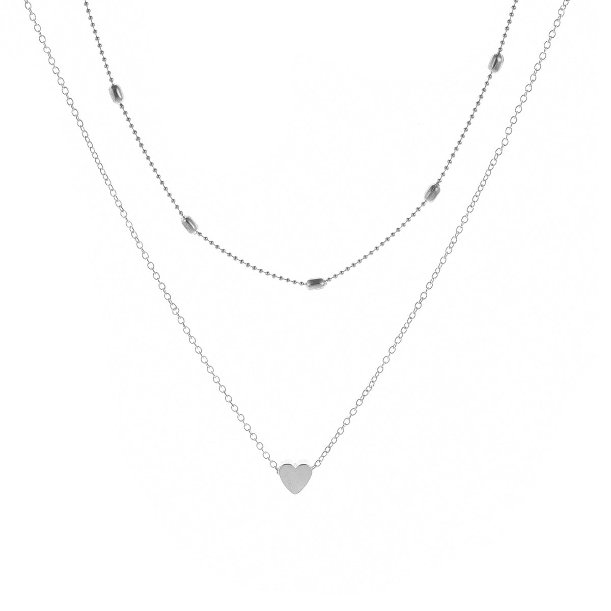 Women's Simple Trendy Street Shot Copper Peach Necklaces