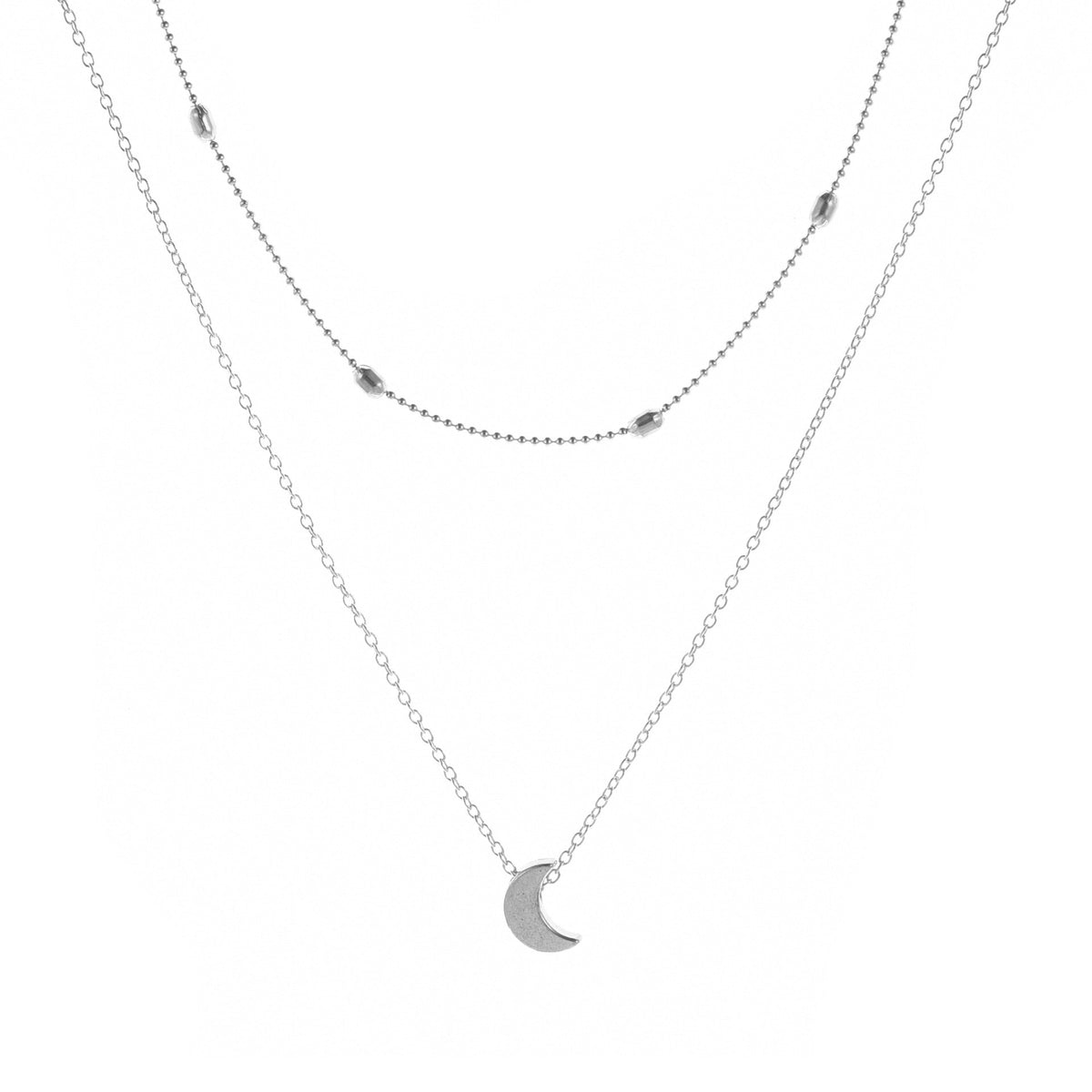 Women's Simple Trendy Street Shot Copper Peach Necklaces