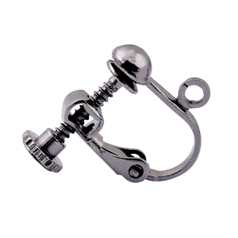 Screw Without Piercing Adjustable Spiral Hair Pin Ear Clip