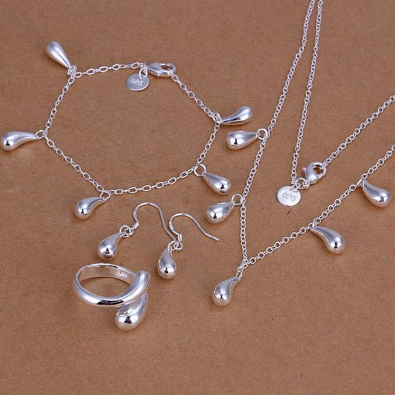 Exquisite Water Drop Suit Starting From Bracelets