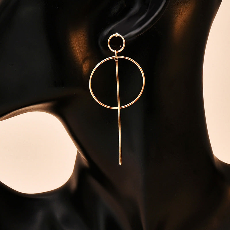 Popular Fashion Fashionmonger Simple Round Circle Earrings