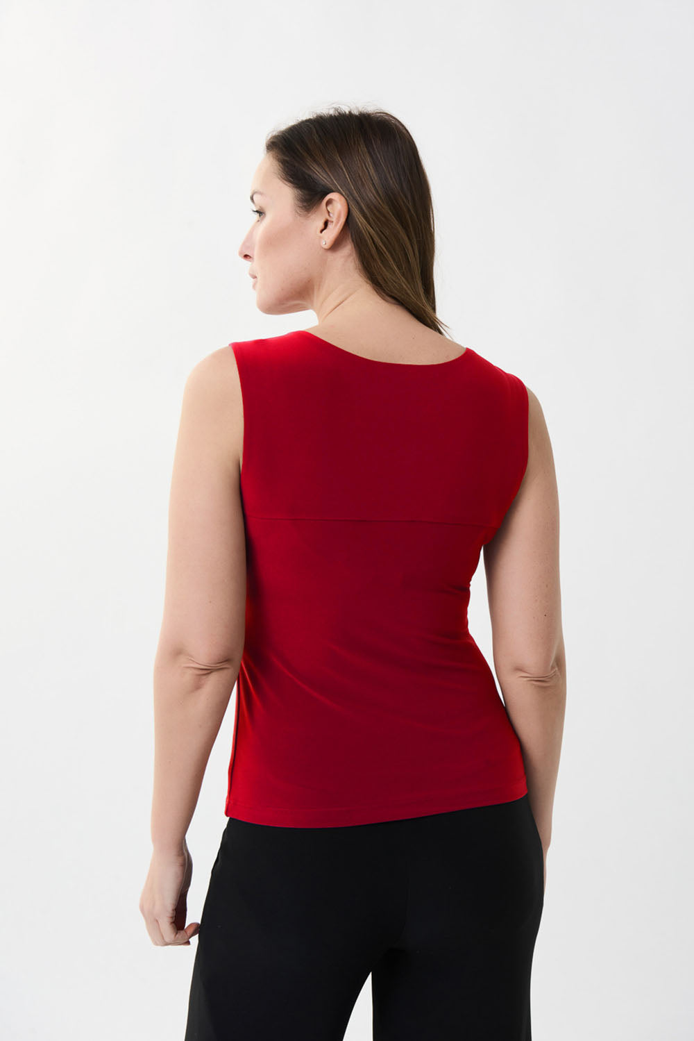 Joseph Ribkoff Lipstick Red Classic Square Neck Cami Style 143132