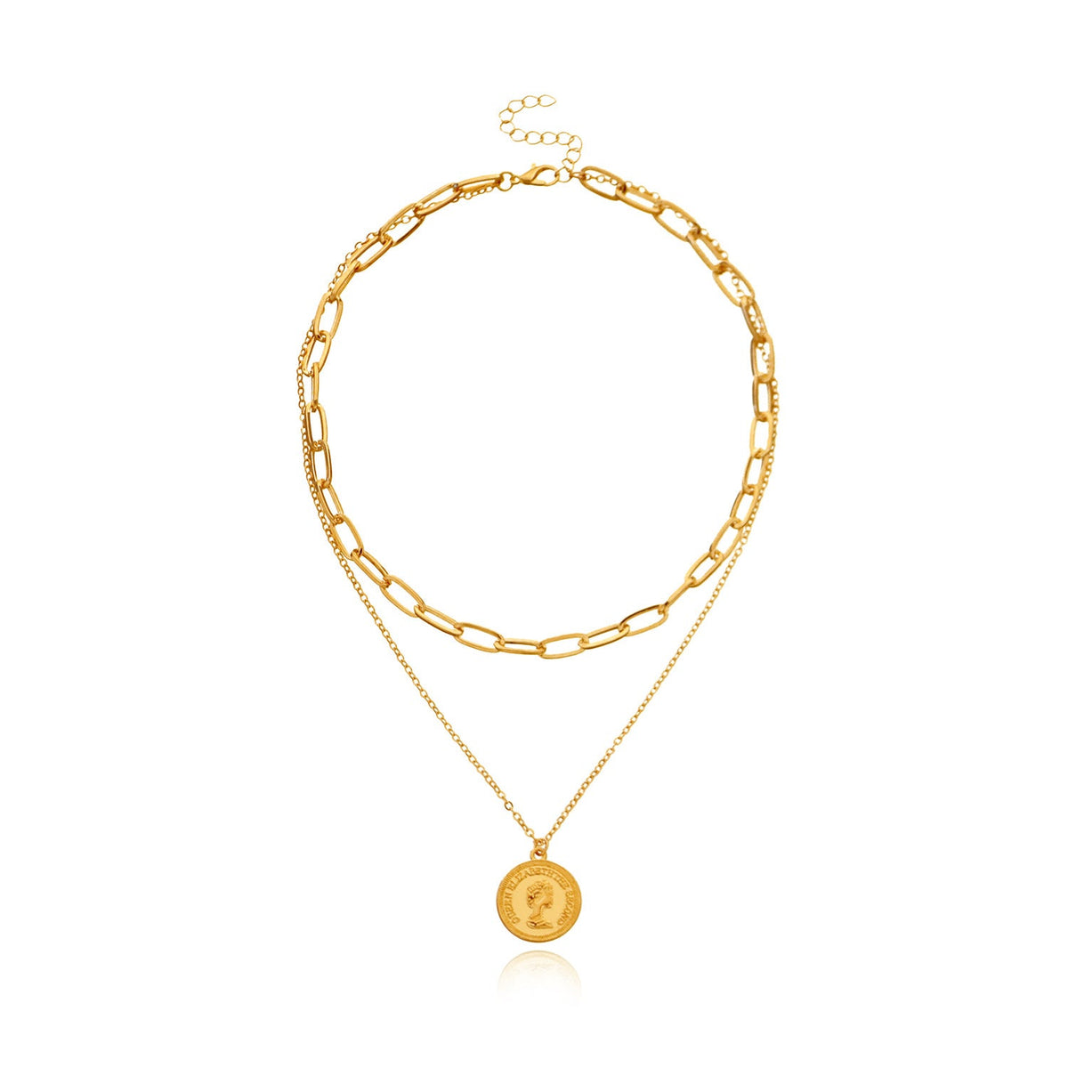 Women's Pattern Chain Punk Style Street Beauty Necklace