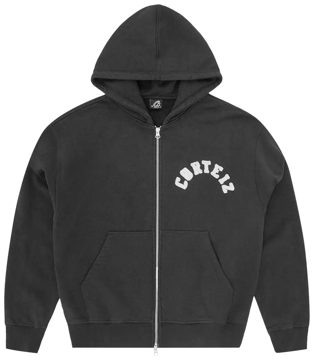 Corteiz Colly Arch Zip Sweat suit FULL SET 'Black'