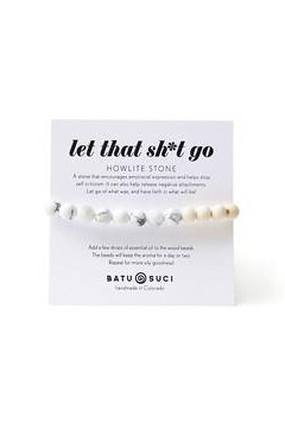 Let That Sh*t Go Diffuser Bracelet