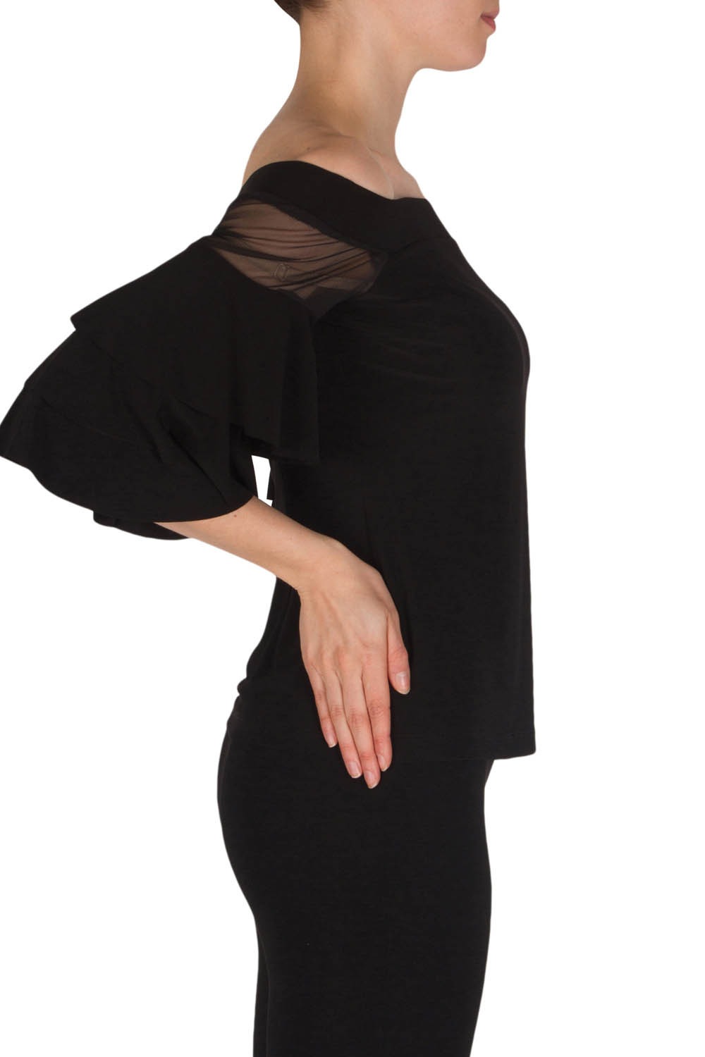 Ruffle Sleeve Top
