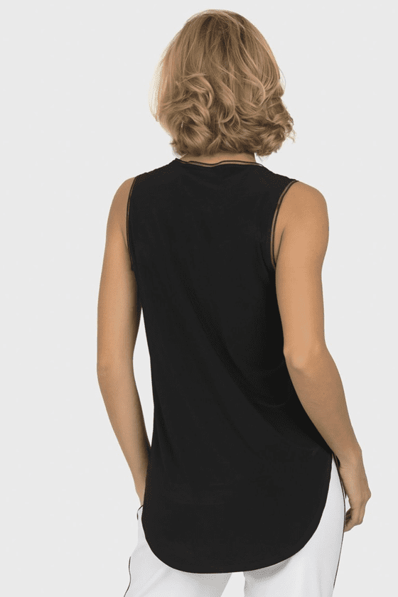 Sleeveless Shaped Top