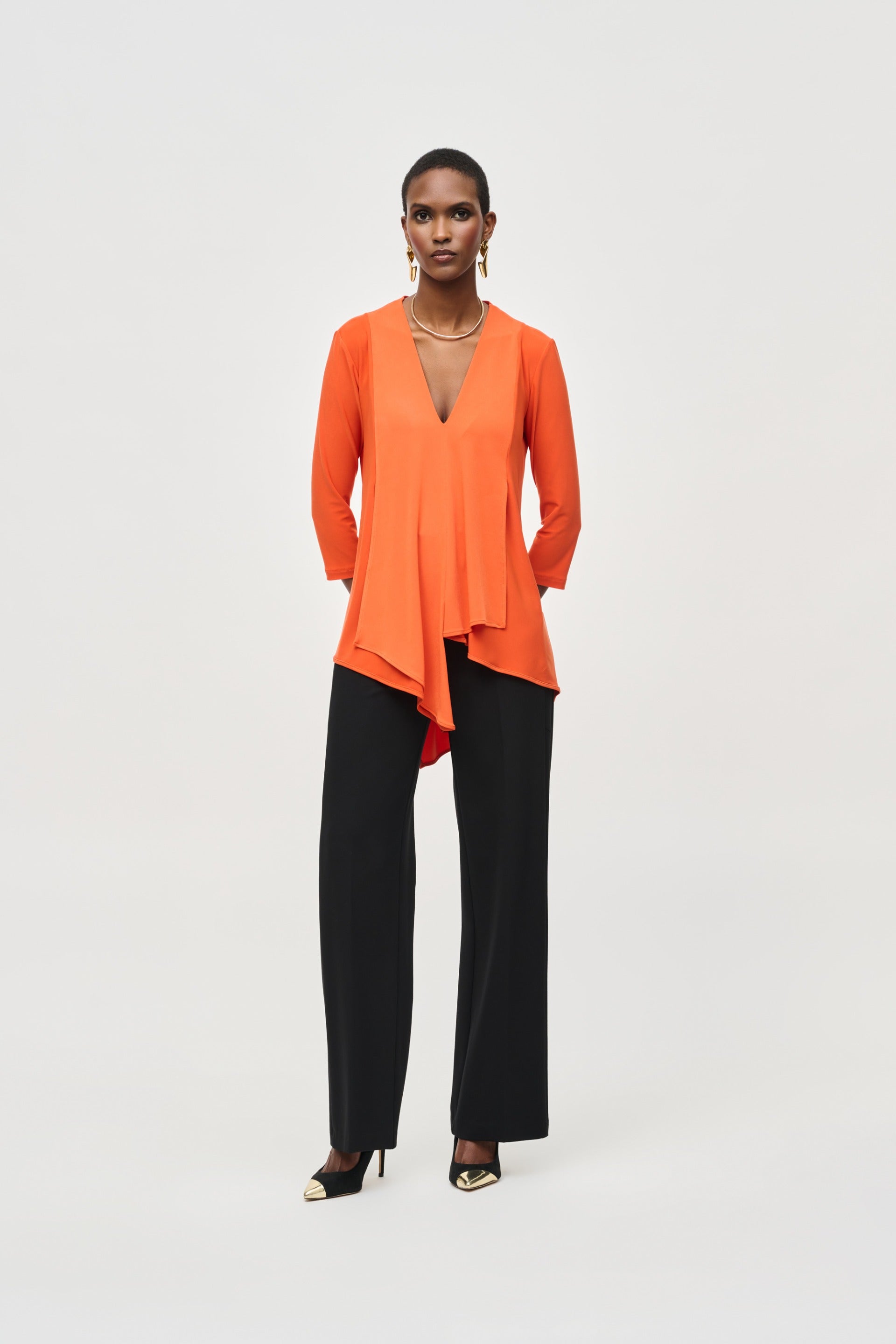 Joseph Ribkoff Lava Asymmetric Tunic Style 161066F24