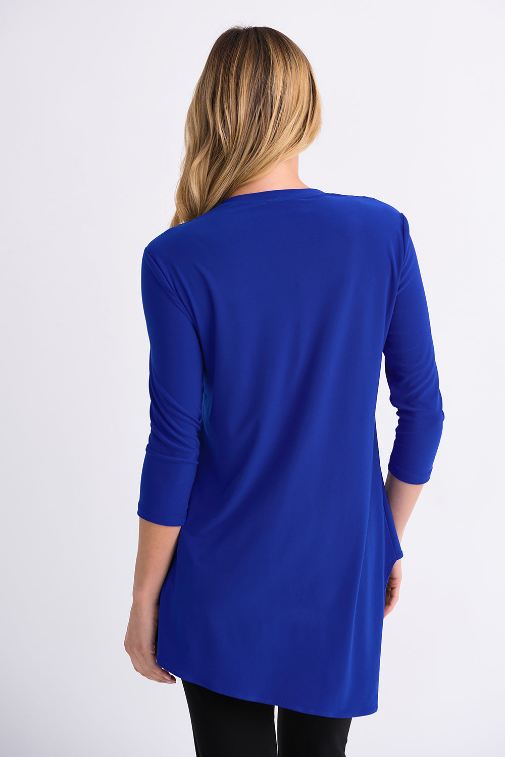 Joseph Ribkoff Royal Sapphire Asymmetric Tunic Style 161066