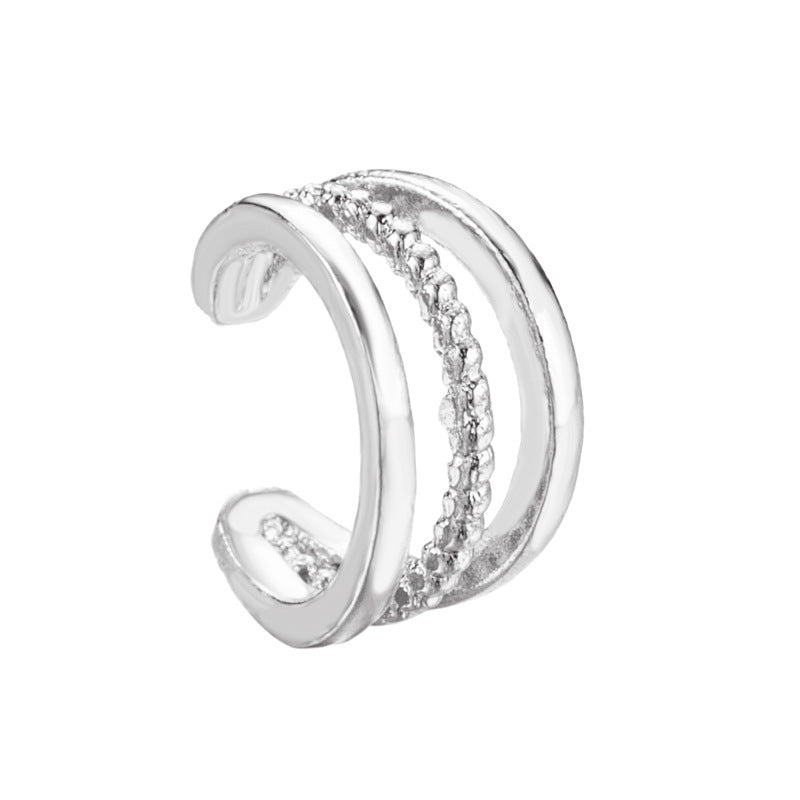 Women's Geometric Clips Retro Minimalist Creative Design Ear Clip