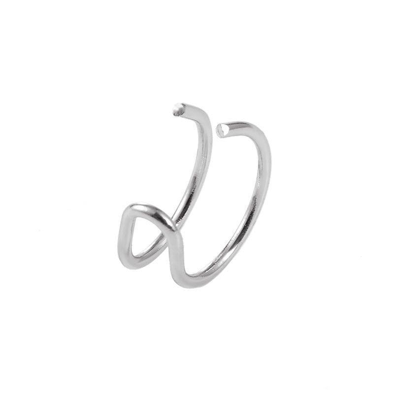 Women's Geometric Clips Retro Minimalist Creative Design Ear Clip