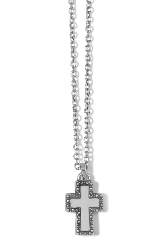 Brighton Dazzling Cross Petite Necklace