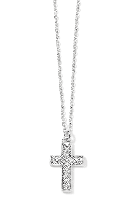 Brighton Diamond Cross Necklace