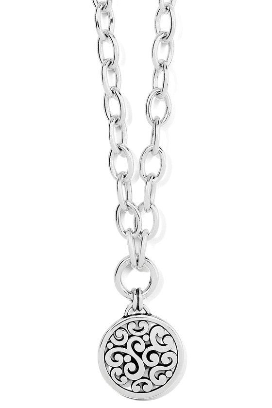 Brighton Contempo Medallion Charm Necklace