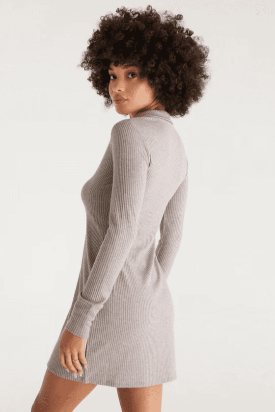 Z Supply Zeda Rib Button Up Dress
