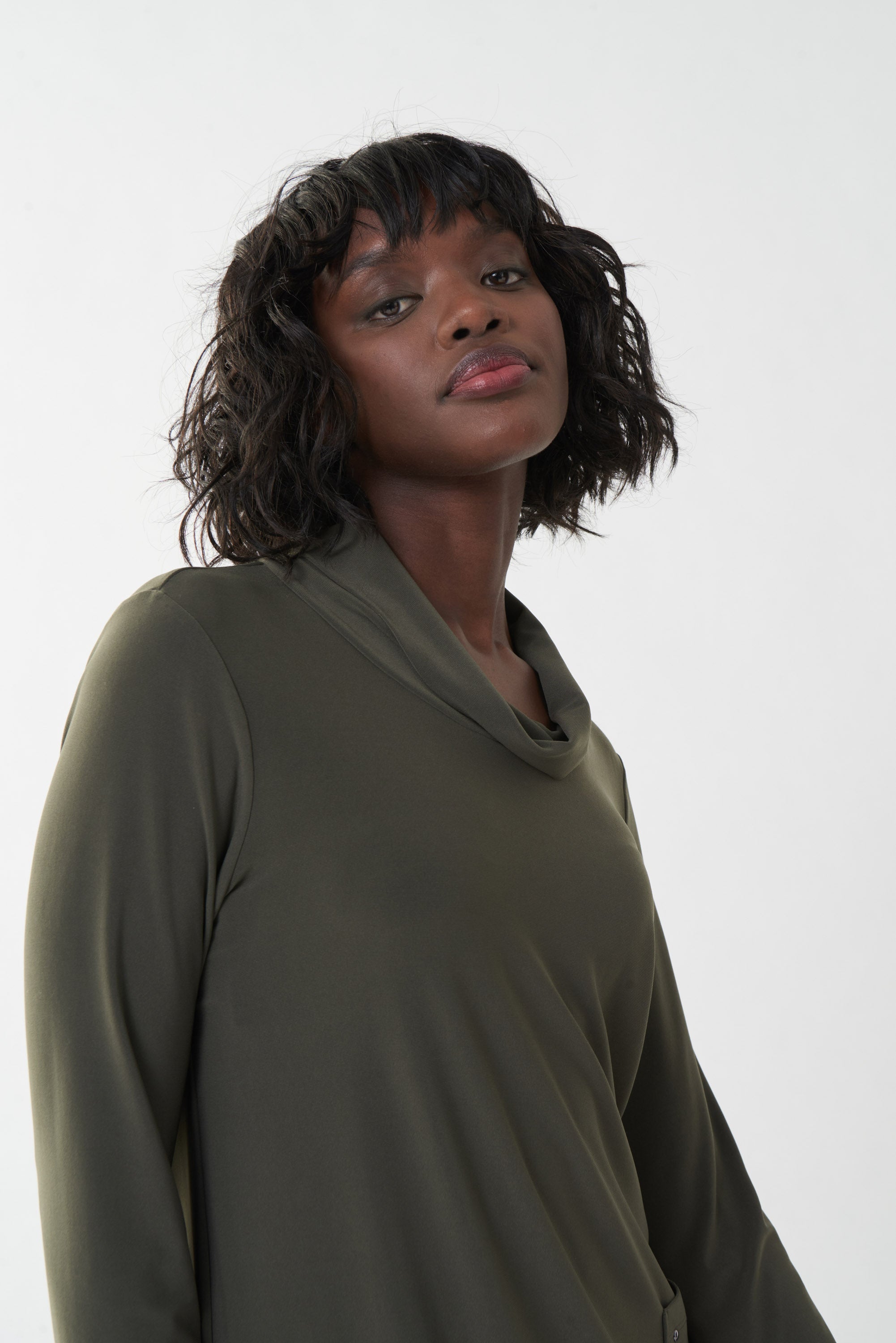 Joseph Ribkoff Avocado Tunic