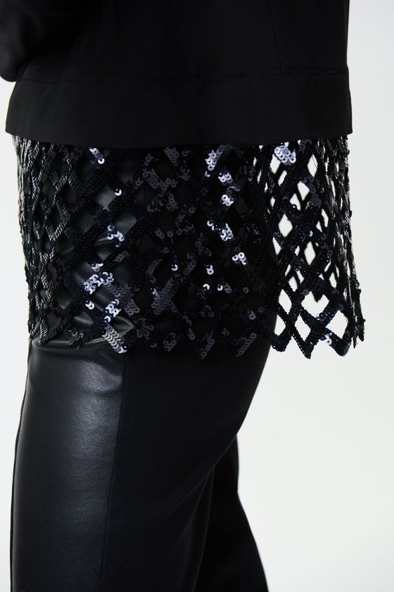 Joseph Ribkoff Latticework Top