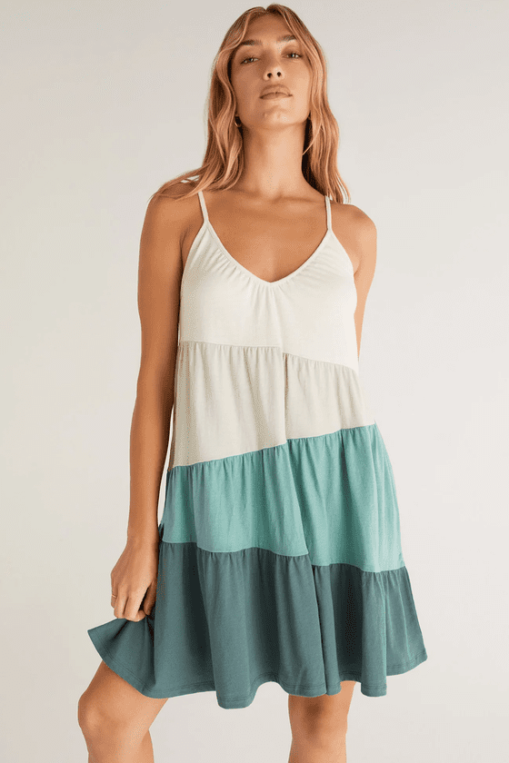 Z Supply Amalfi Color Block Mini Dress