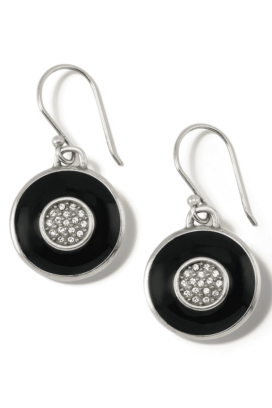 Brighton Meridian Eclipse Disc French Wire Earrings
