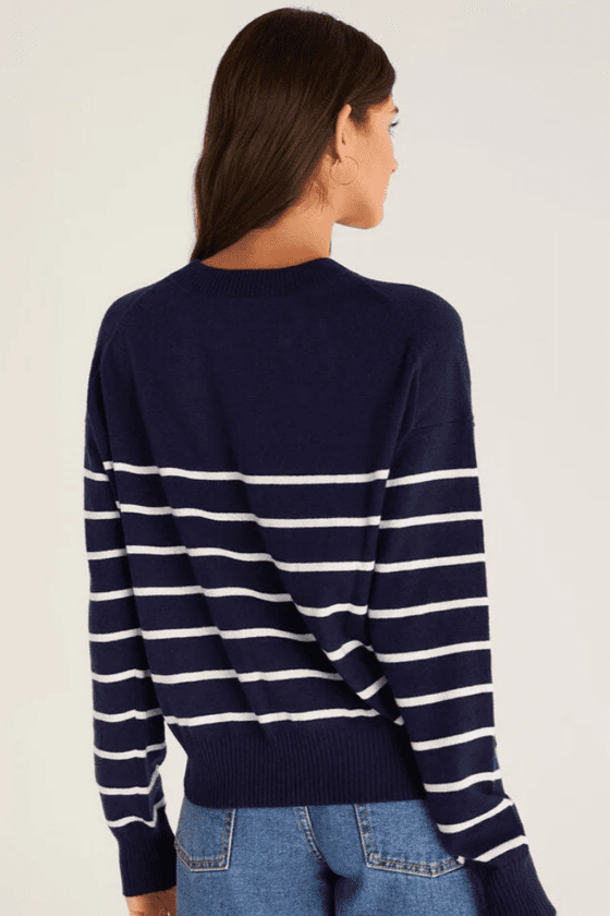 Z Supply Oceana Stripe Sweater
