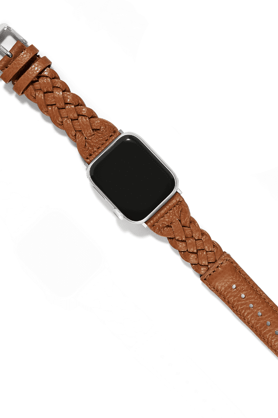 Brighton Sutton Braided Leather Apple Watch Band