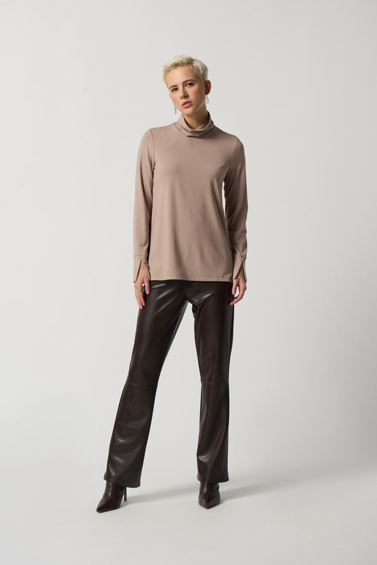 Joseph Ribkoff Jersey Knit Turtleneck Top