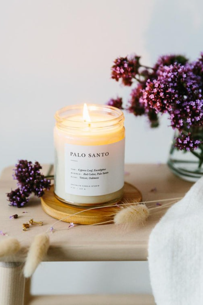 Brooklyn Candle Studio Palo Santo Minimalist Candle