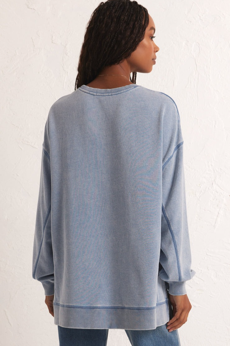 Knit Denim Weekender
