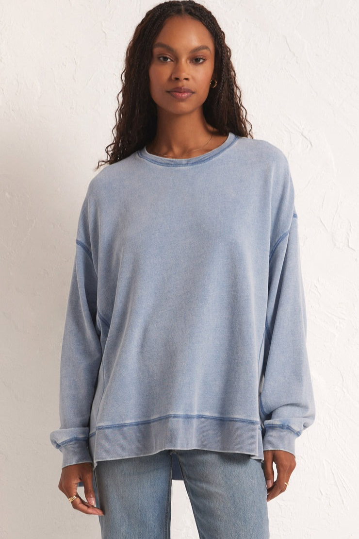 Knit Denim Weekender