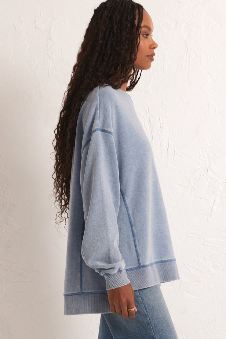 Knit Denim Weekender