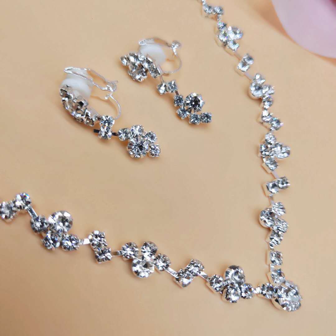 Simple Fashion Suit Bridal Elegant Fashionable Earrings