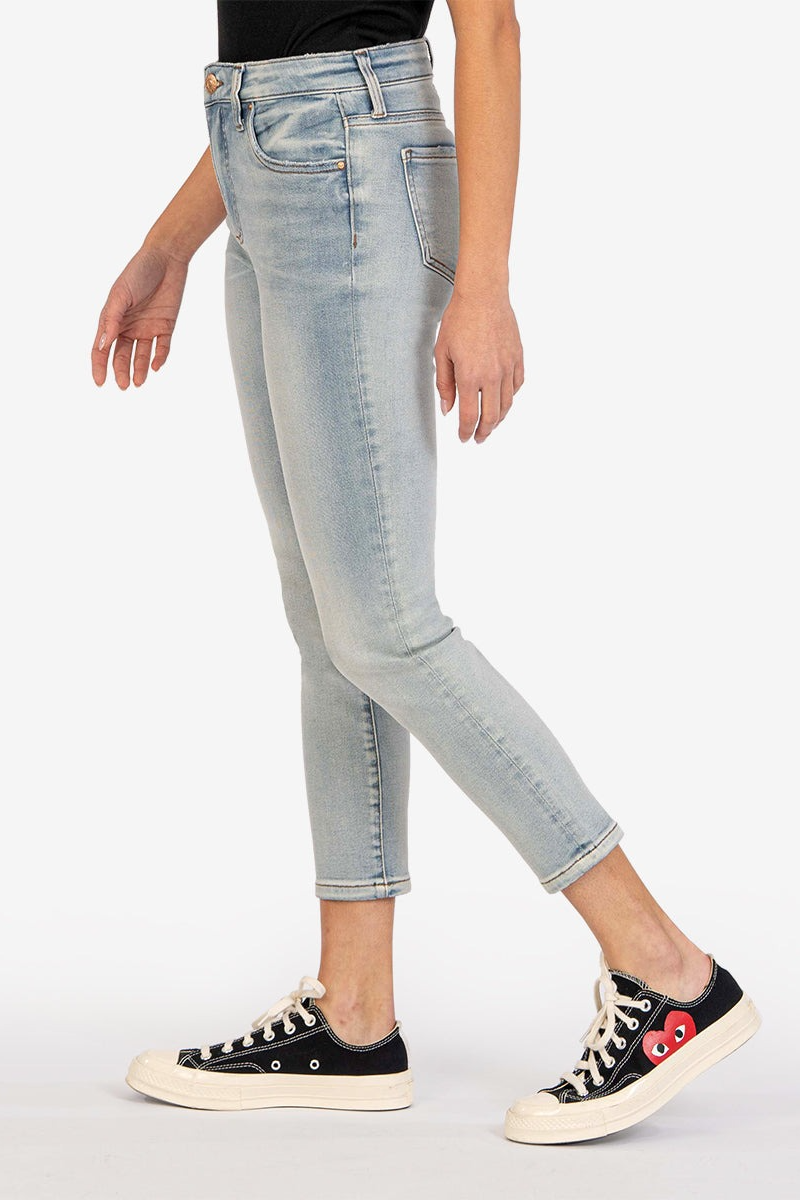 Catherine High Rise Crop Straight Leg