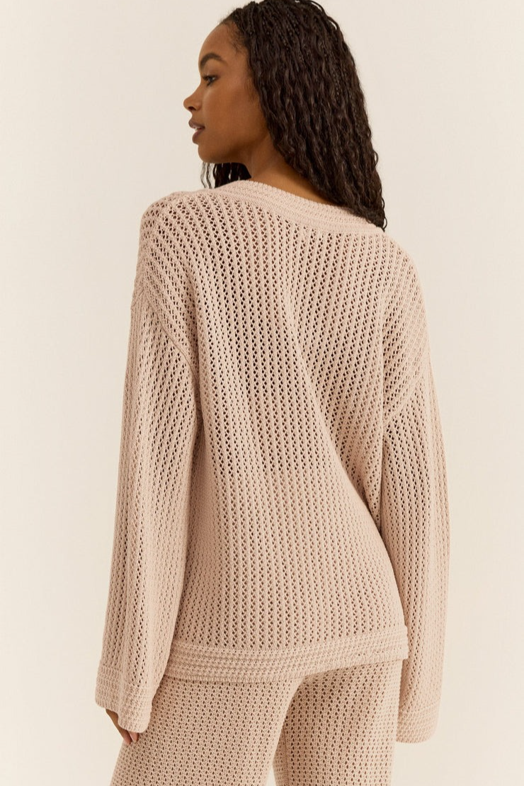 2Pc Kiami Crochet Sweater Set