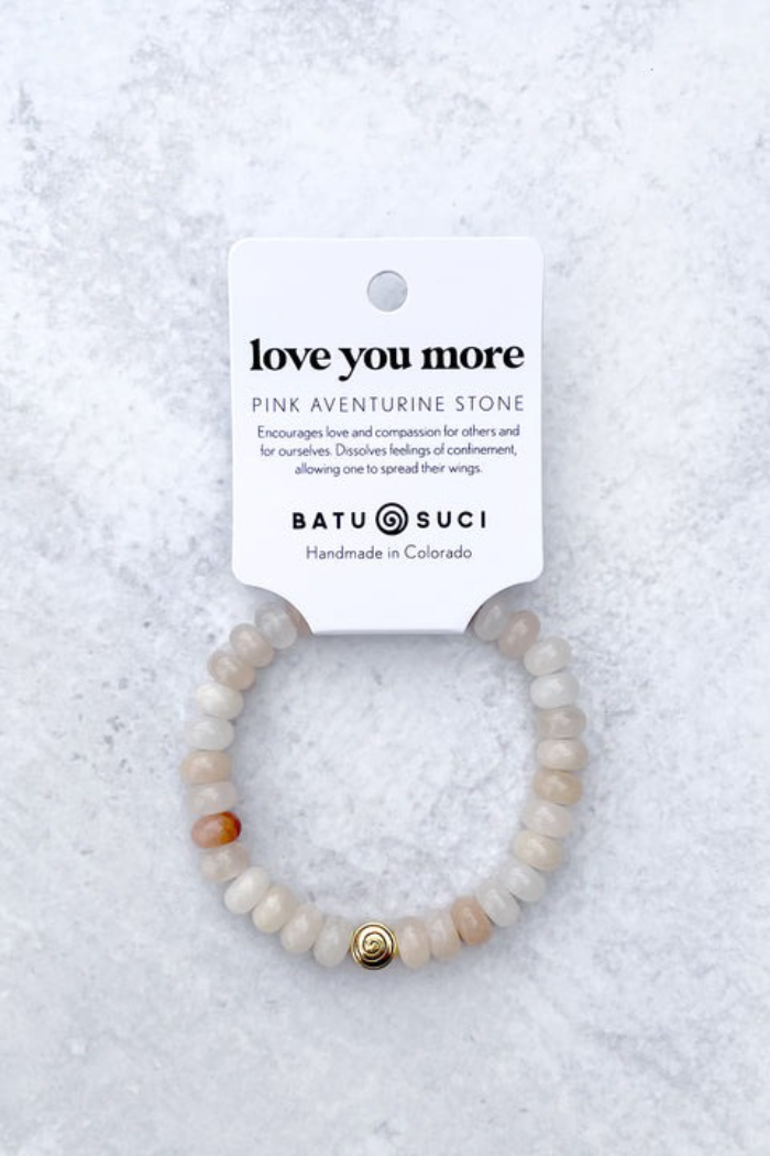 Love You More Rondelle Bracelet