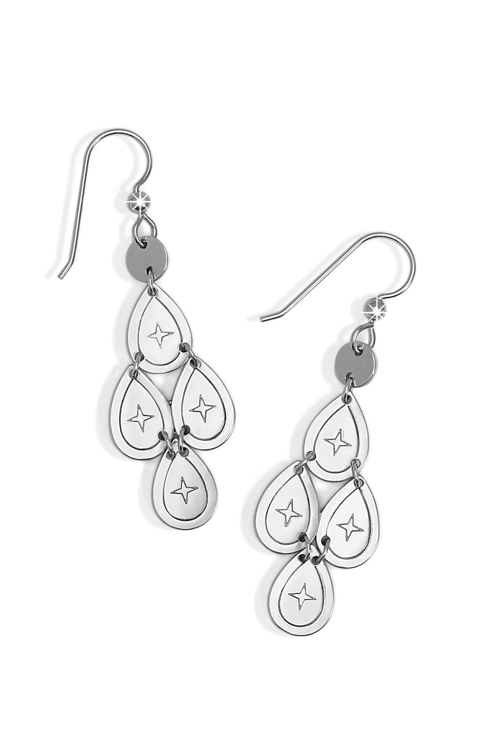 Palm Canyon Small Teardrop French Wire Earrings