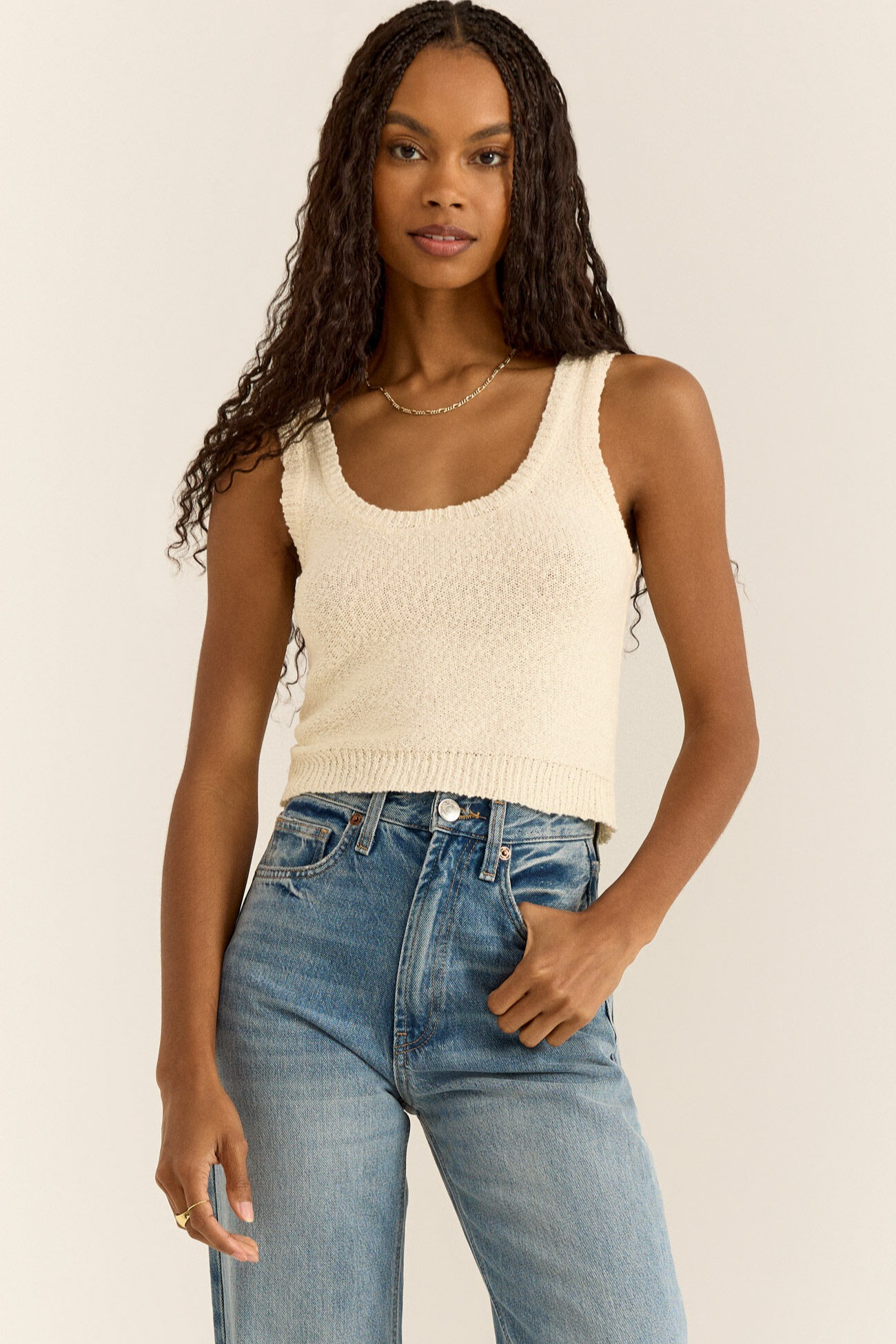 Catalina Stretch Knit Cami Top