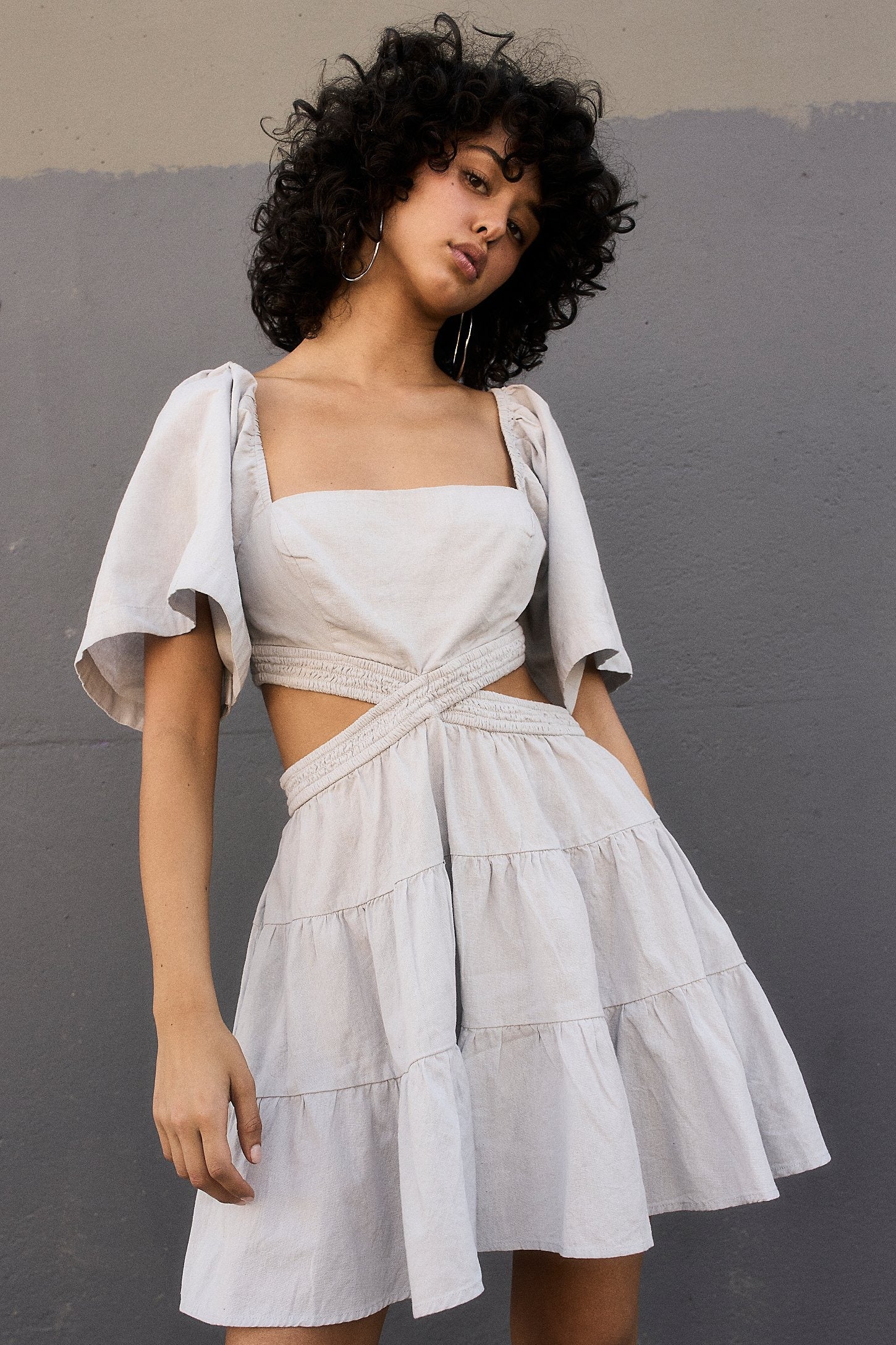 Cross of Sunlight Mini Dress