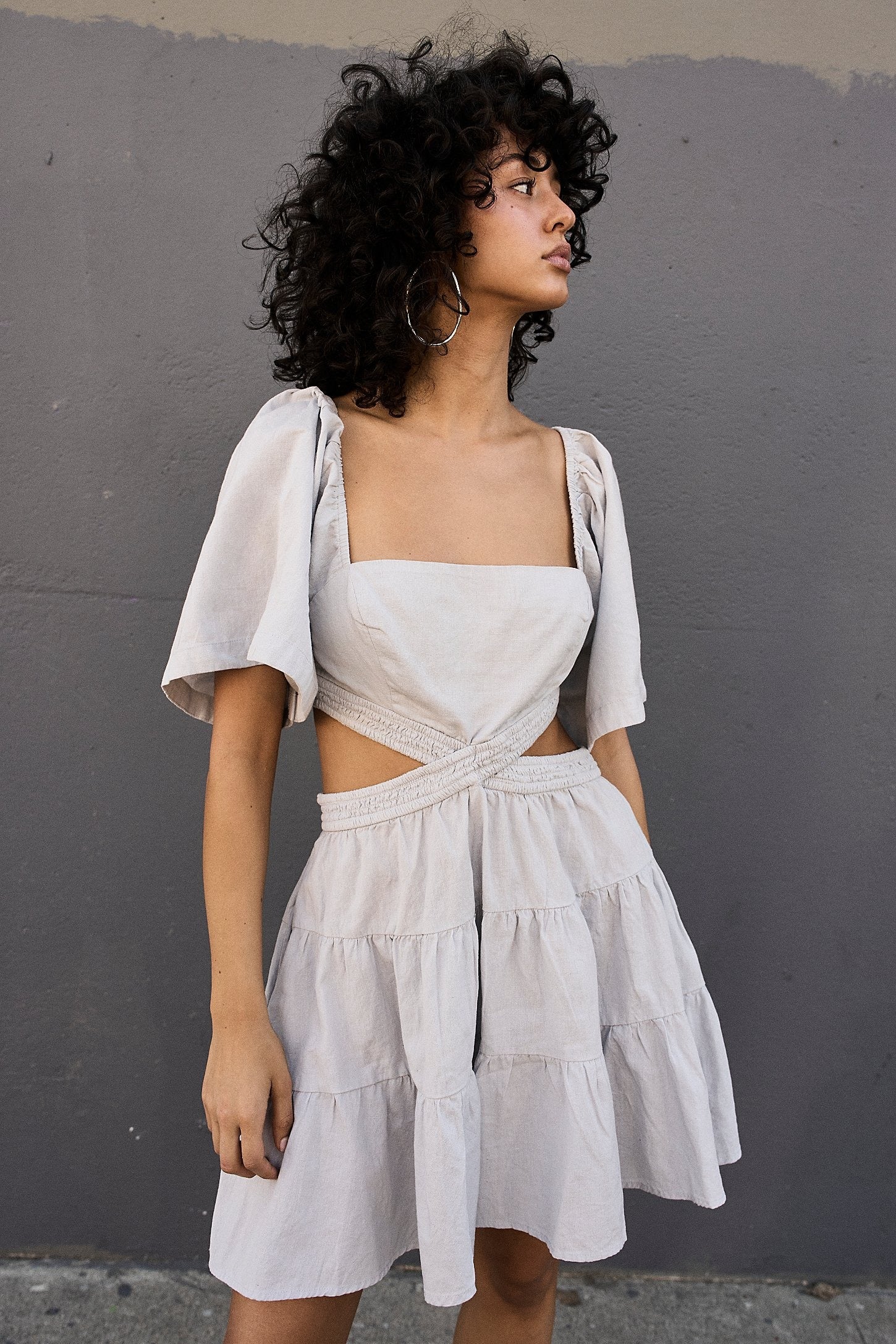 Cross of Sunlight Mini Dress