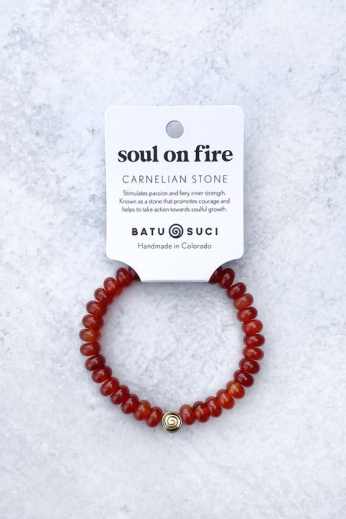 Soul on Fire Rondelle Bracelet