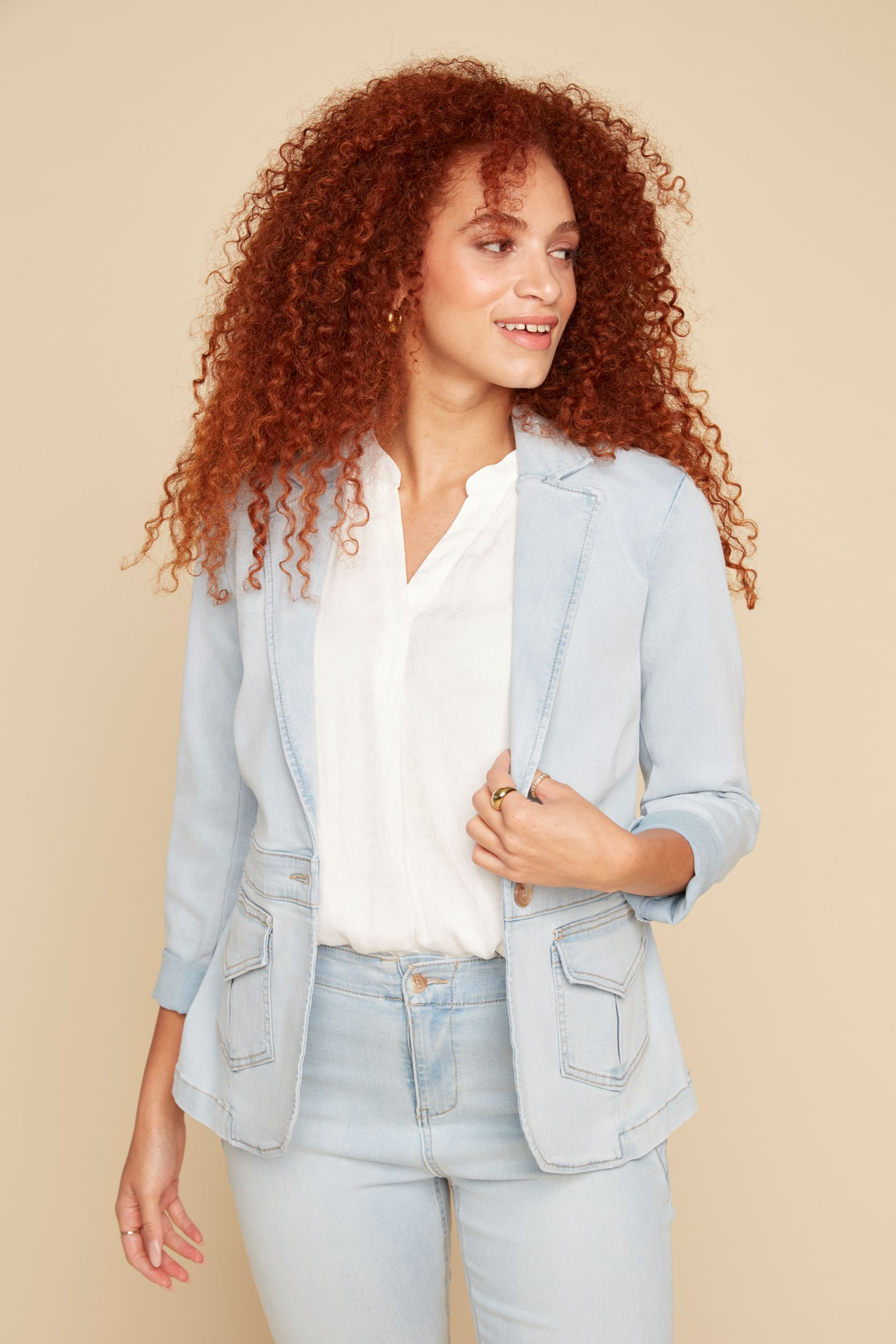 Bleached Wash Jacket